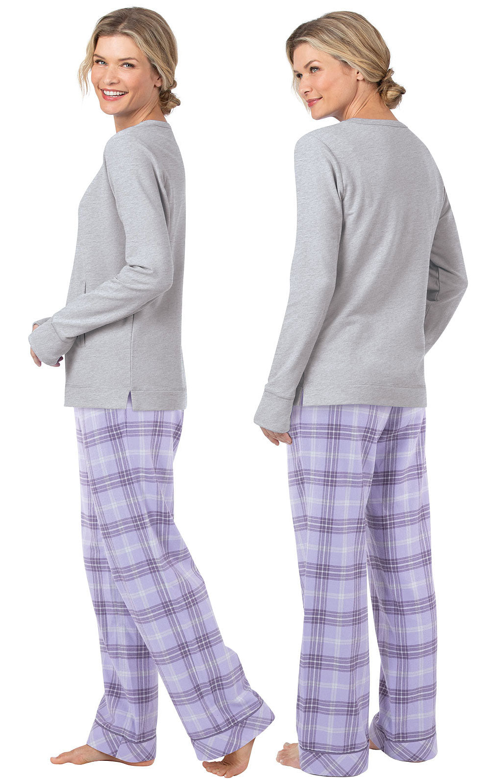 Addison Meadow Pullover Flannel Pajamas - Final Sale