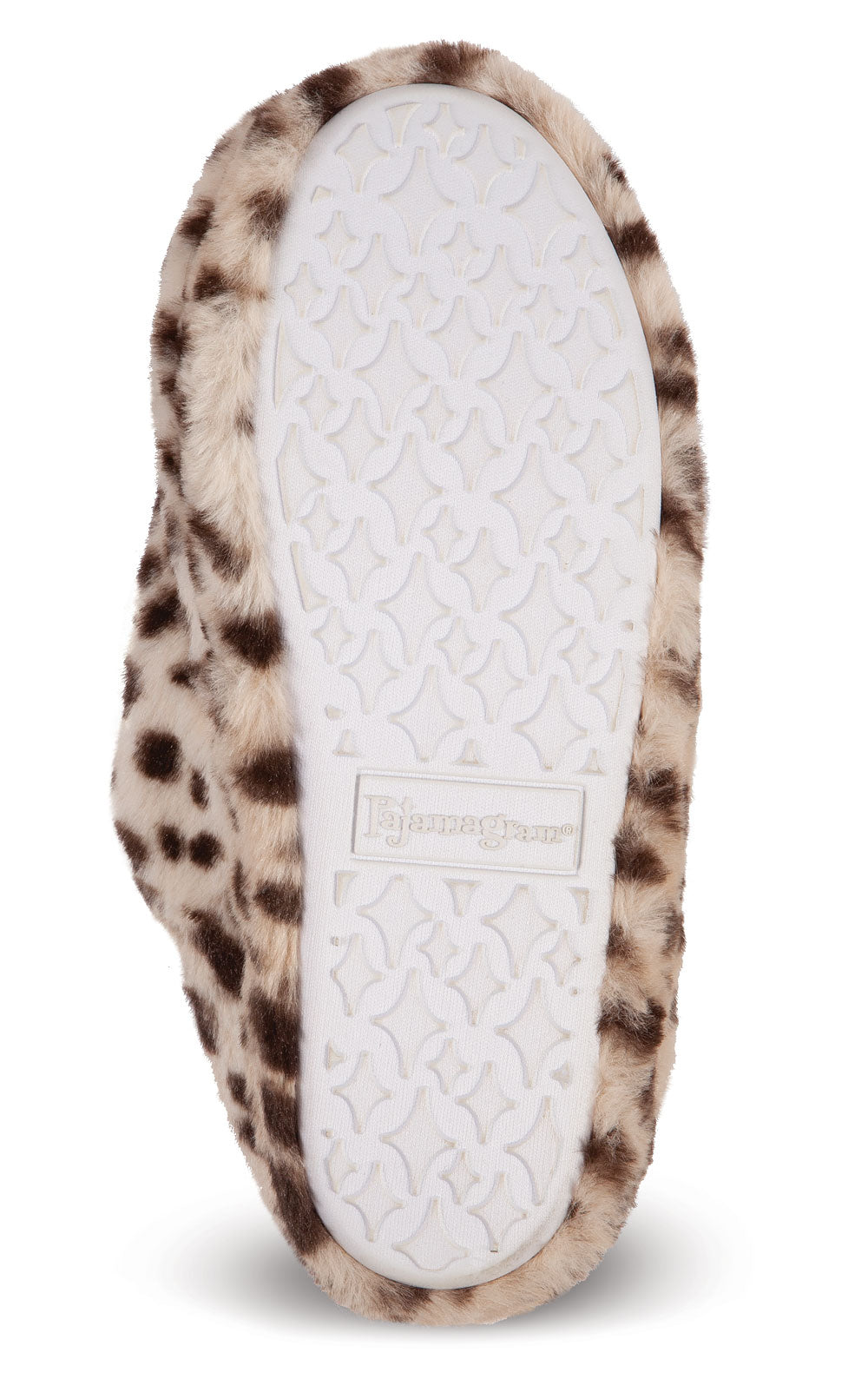 Leopard Fuzzy Wuzzies Adult Slippers- Final Sale