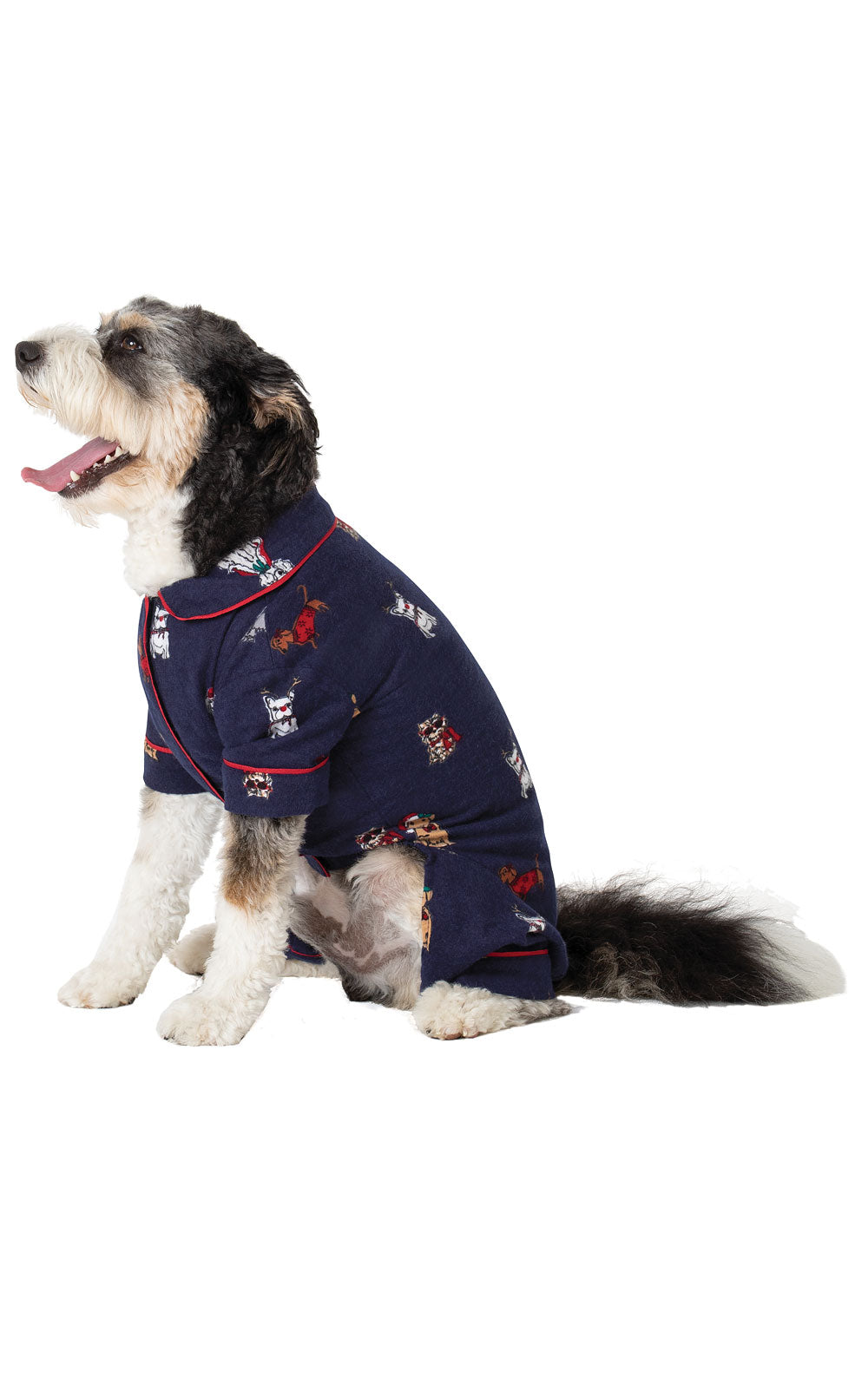 Christmas Dogs Flannel Pet Pajamas