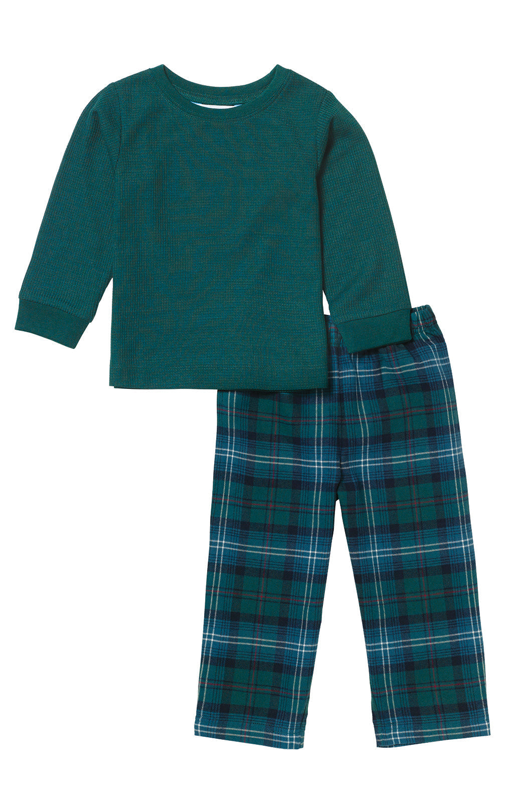 Heritage Plaid Thermal Top Toddler Pajamas