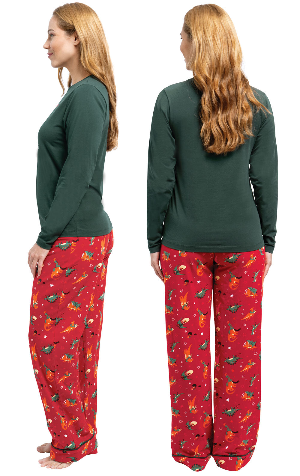 Santasaurus Pajamas- Final Sale