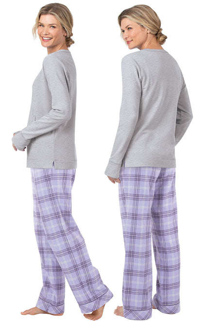 Addison Meadow Pullover Flannel Pajamas - Final Sale