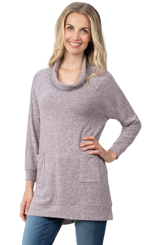 Addison Meadow Cowl Neck Tunic - Final Sale