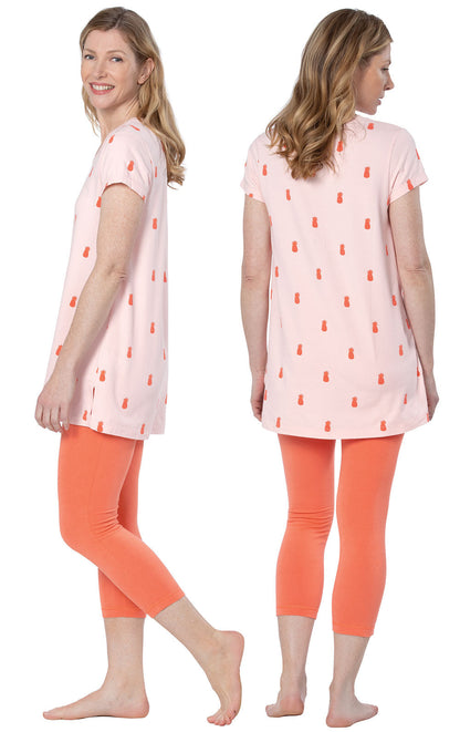 Addison Meadow Short Sleeve Legging Pajamas  - Final Sale