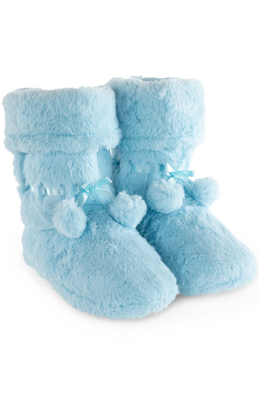 Fuzzy Wuzzies Bootie Adult Slippers- Final Sale