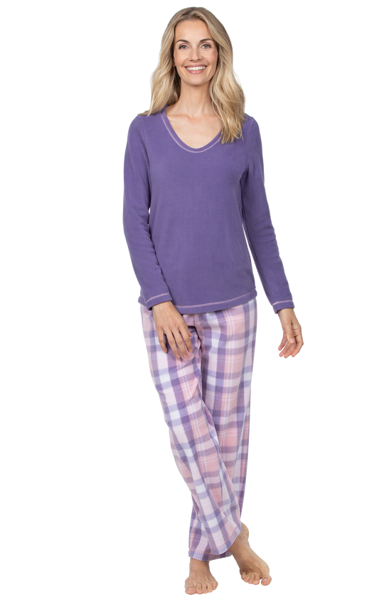 Lightweight Fleece Pullover Pajamas