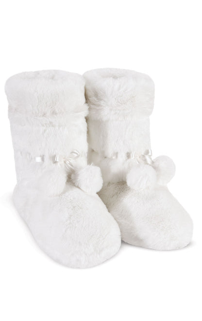 Fuzzy Wuzzies Bootie Adult Slippers- Final Sale