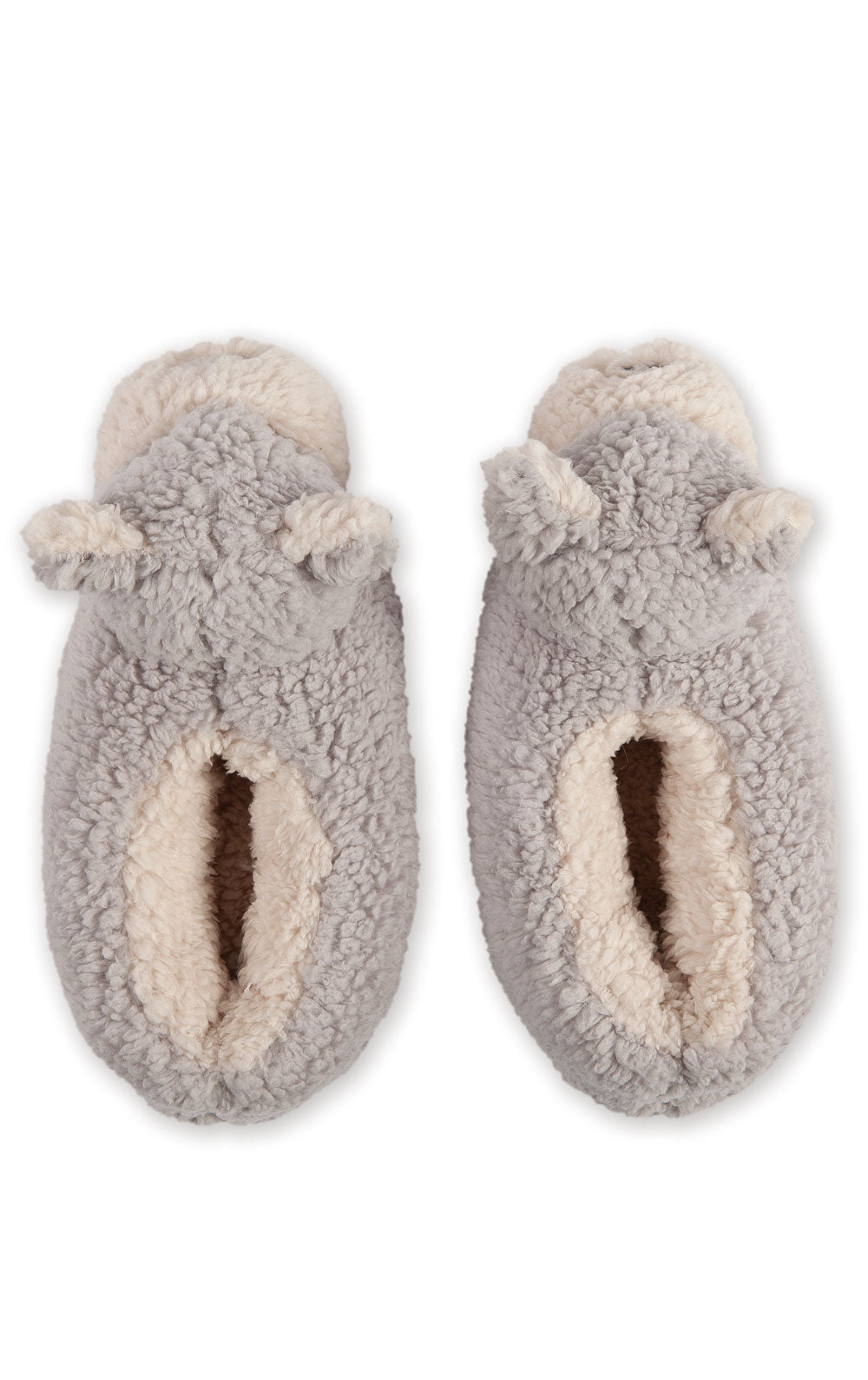 Sherpa Fleece Puppy Adult Slippers- Final Sale
