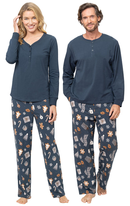 Sweet Comforts Matching Couples Pajamas