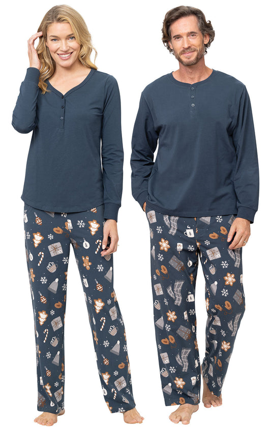 Sweet Comforts Matching Couples Pajamas