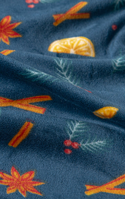 Holiday Garland Matching Couples Pajamas