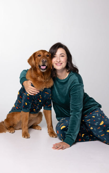Holiday Garland Matching Pet & Owner Pajamas