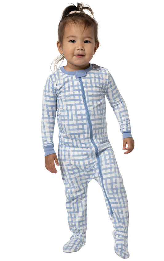 Countryside Gingham Infant Pajamas- Final Sale