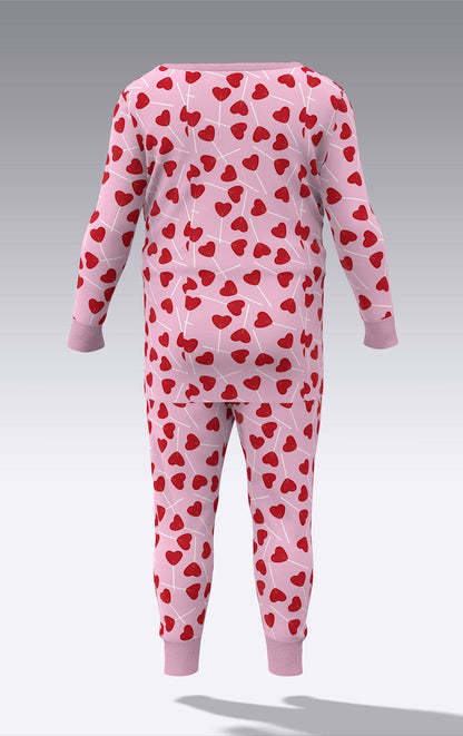 Lollipop Hearts Infant Pajamas