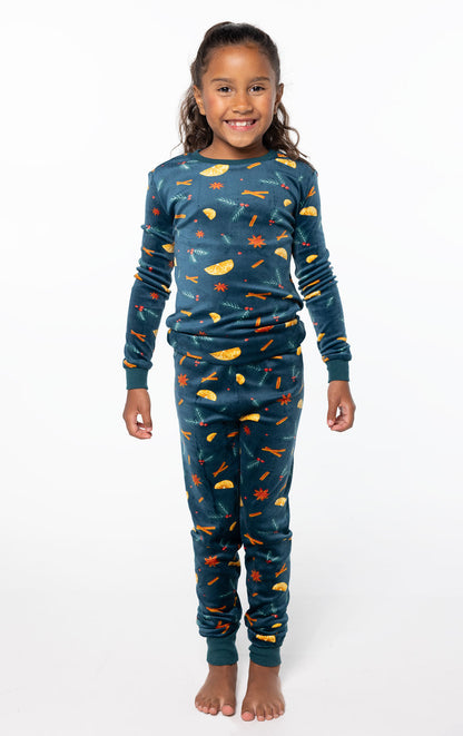 Holiday Garland Unisex Kid’s Pajamas  