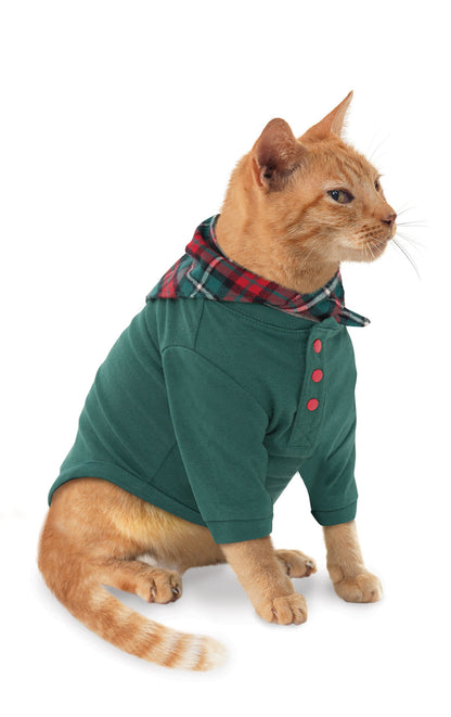 Christmas Plaid Pet Pajamas