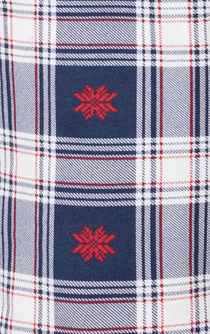 Snowfall Plaid Flannel Toddler Pajamas