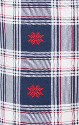 Snowfall Plaid Flannel Matching Pet and Owner Pajamas