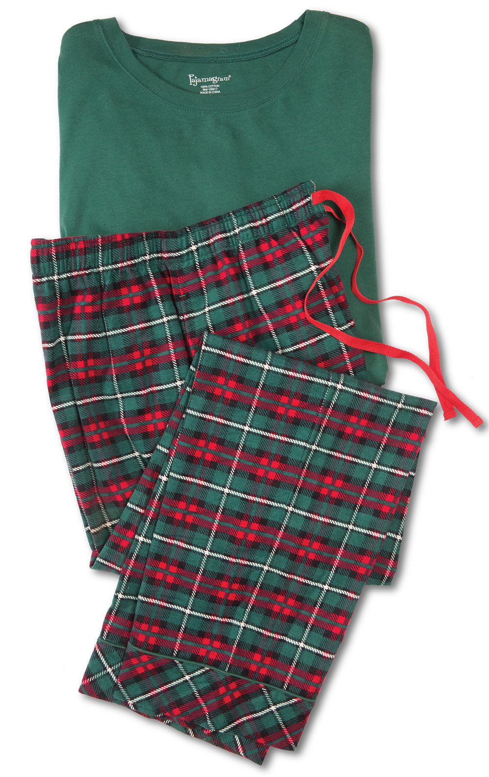 Christmas Plaid Men's Pajamas