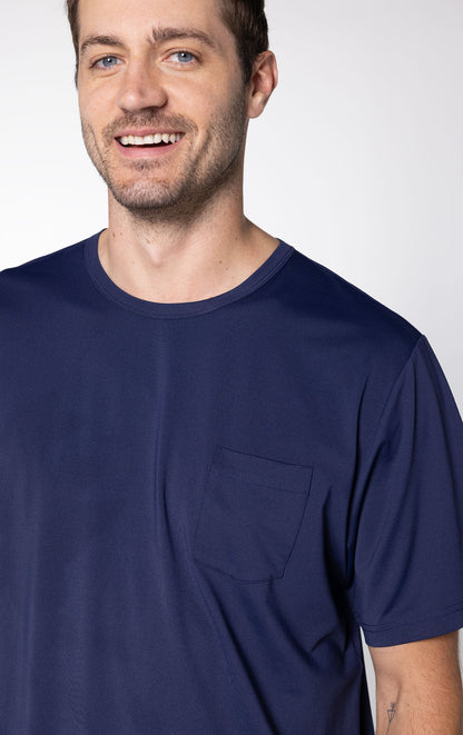 Cooling Pajama Men's Pocket Tee