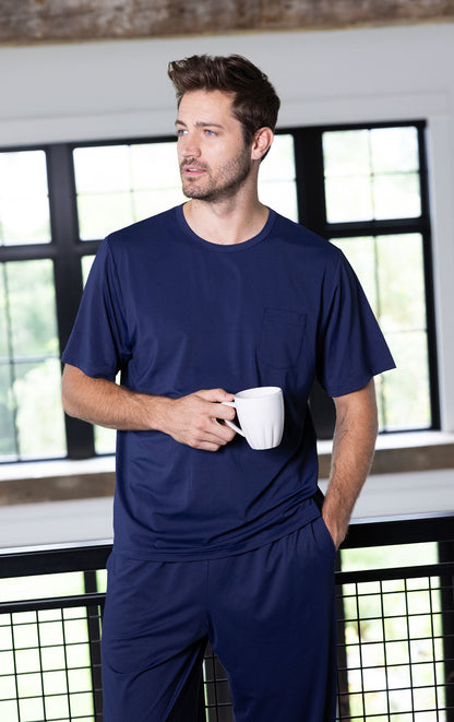 Cooling Pajama Men's Pocket Tee