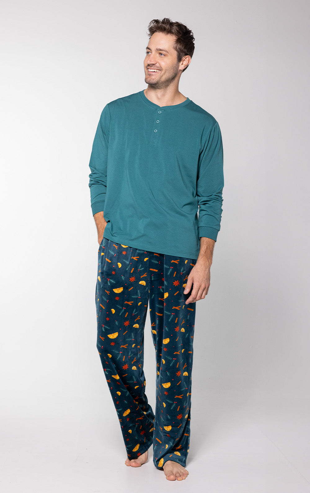 Holiday Garland Matching Pet & Owner Pajamas