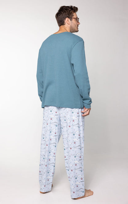Apres Ski Flannel Men's Pajamas  