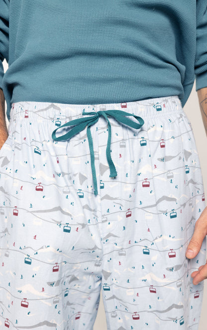 Apres Ski Flannel Men's Pajamas  