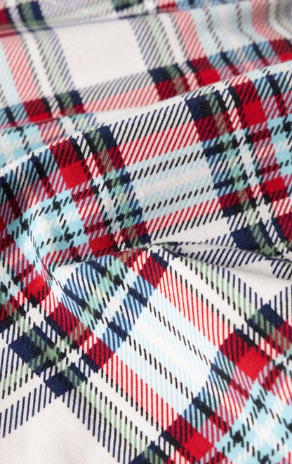 Hibernation Plaid Button-Front Men's Pajamas