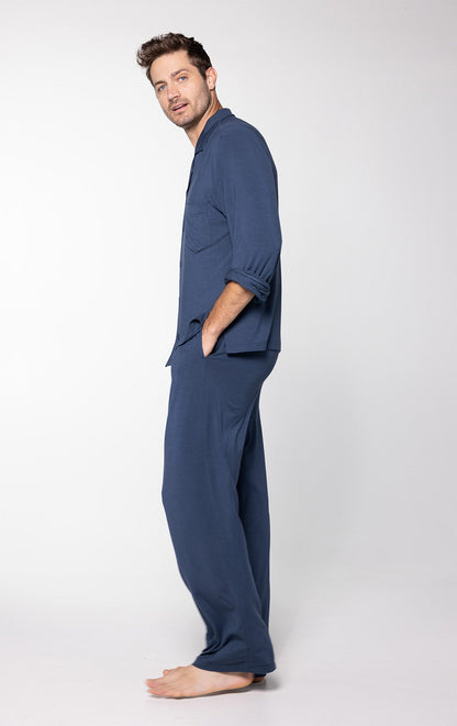 Men's Consciously Cozy Long Sleeve Button-Front