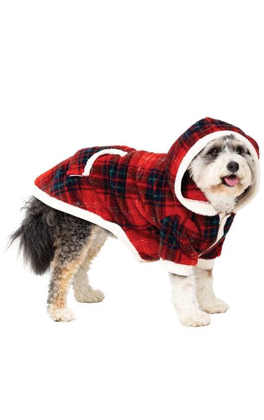 Cozy Holiday Hoodie-Footie Onesie Pet Pajamas - Final Sale