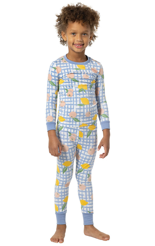 Countryside Gingham Toddler Pajamas - Final Sale