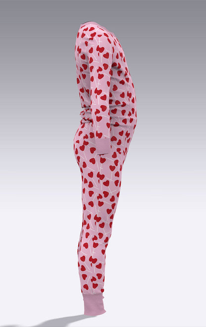 Lollipop Hearts Toddler Pajamas