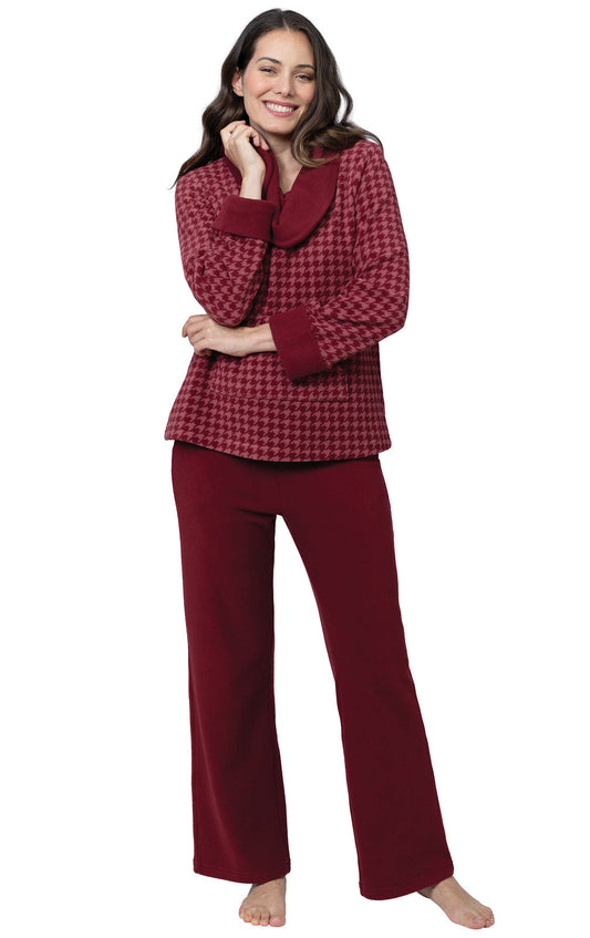 Super Soft Cowl-Neck Pajamas