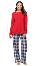 Snowfall Plaid