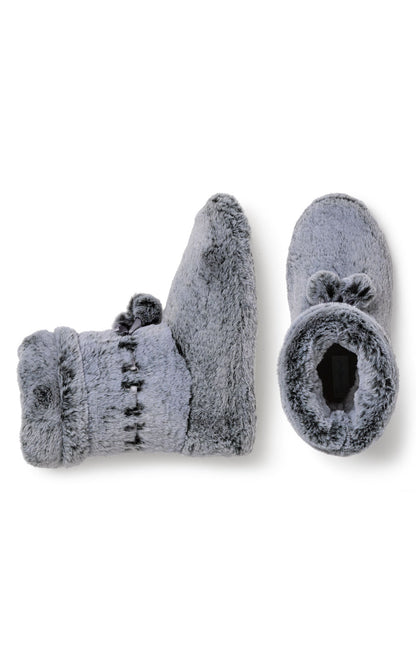 Fuzzy Wuzzies Bootie Adult Slippers- Final Sale