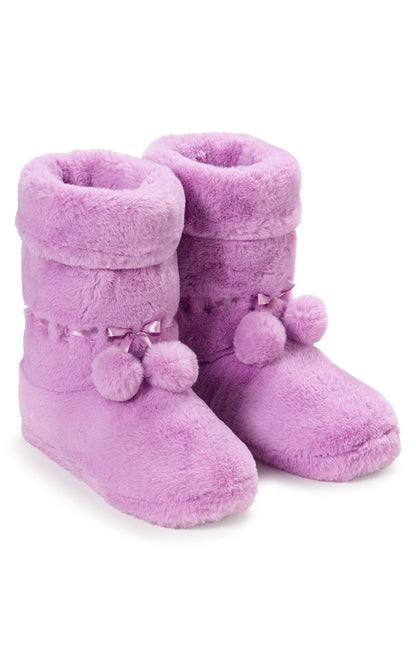 Fuzzy Wuzzies Bootie Adult Slippers- Final Sale