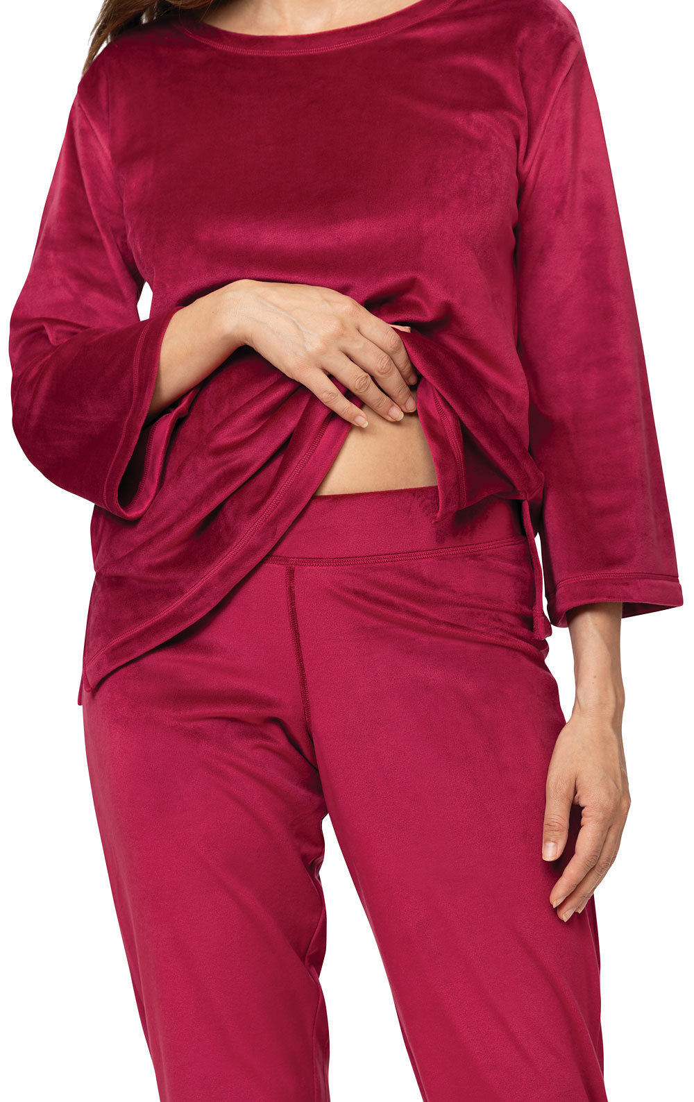 Tempting Touch Pullover Jogger Pajamas