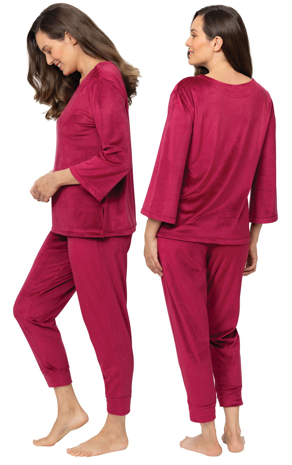 Tempting Touch Pullover Jogger Pajamas