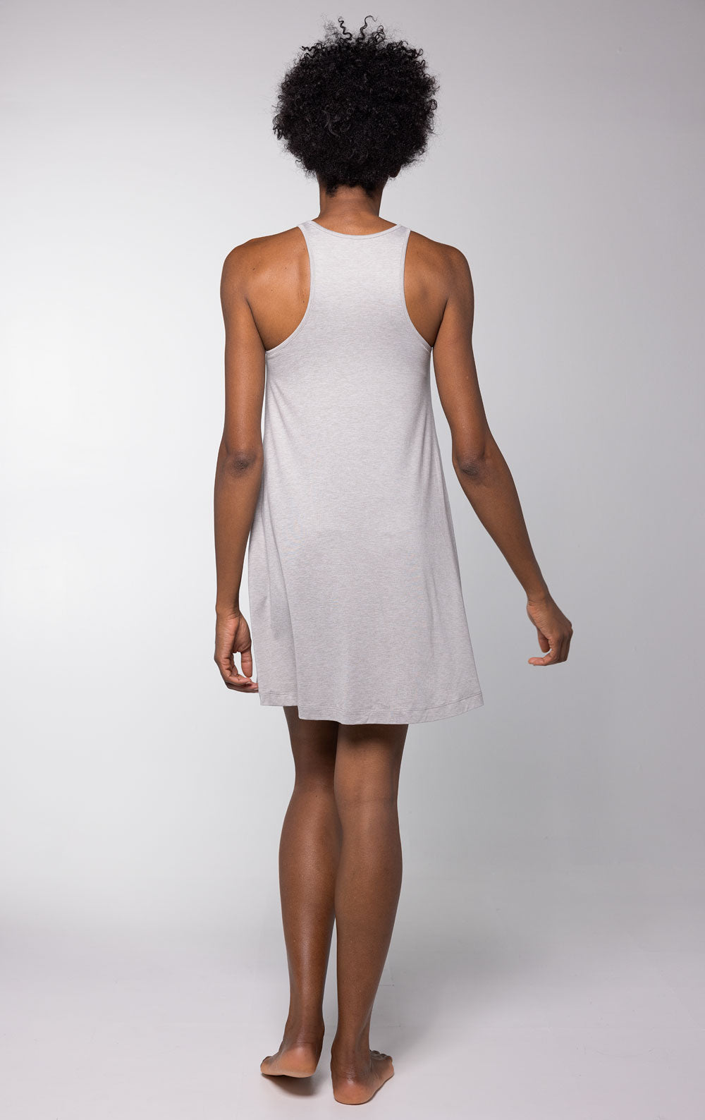 Freedom Knitwear Built-In-Bra Tank Dress