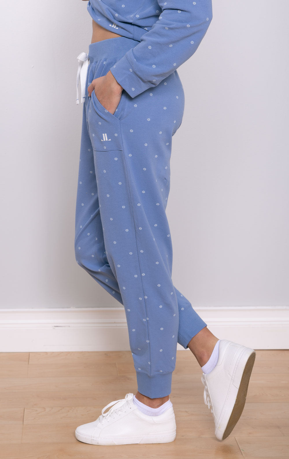Ditsy Floral French Terry Jogger
