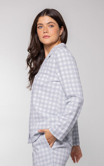 Comfort Knit Button-Front Shirt