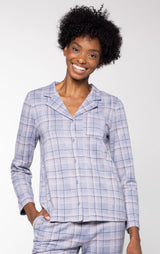 Dusty Blue Plaid