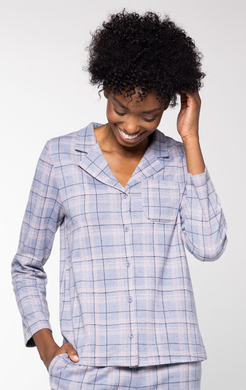 Comfort Knit Button-Front Shirt