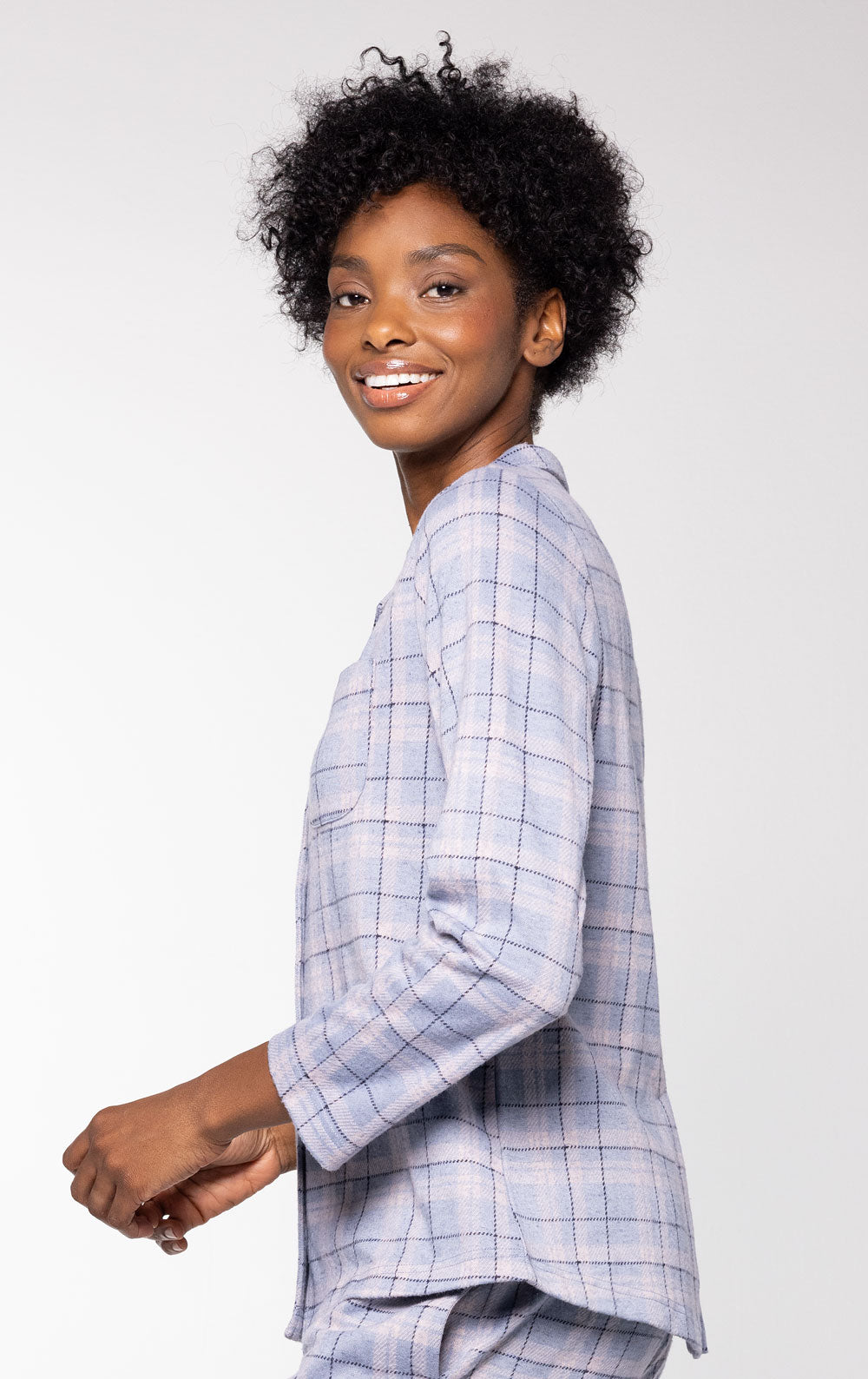 Comfort Knit Button-Front Shirt