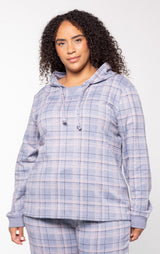 Dusty Blue Plaid