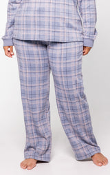 Dusty Blue Plaid