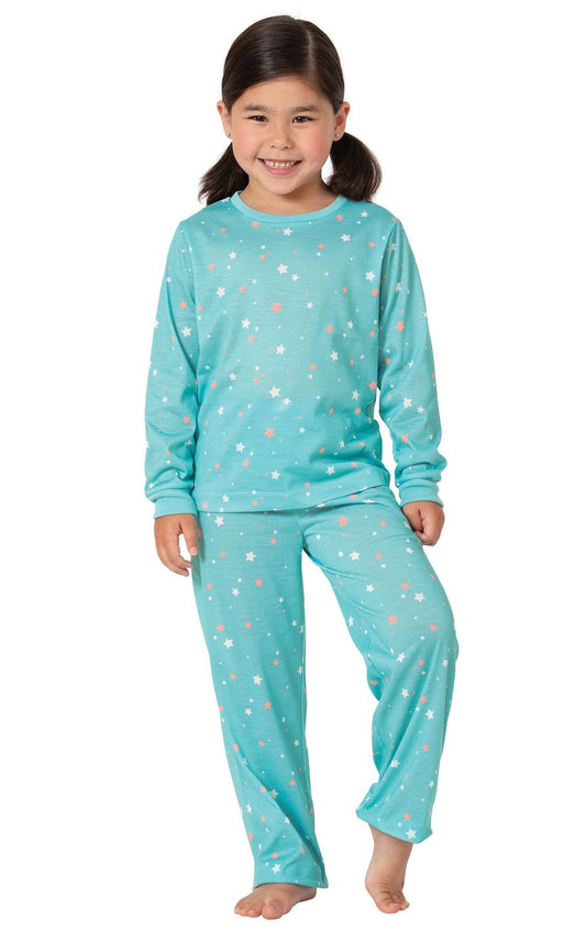 Printed Pullover Unisex Kids Pajamas