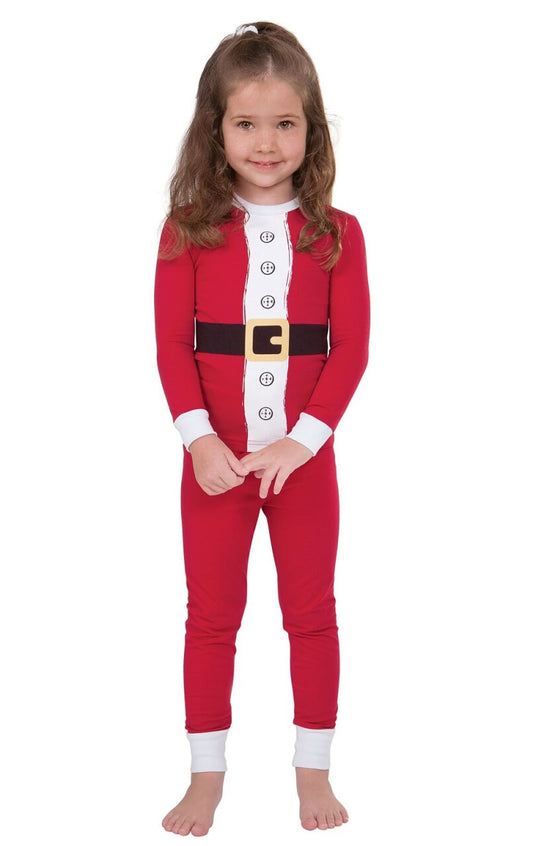 Red Santa Suit Toddler Pajamas - Final Sale