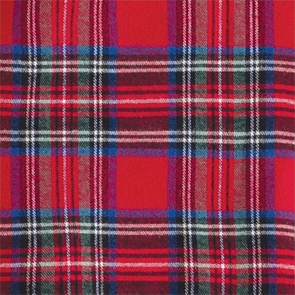 Stewart Plaid Flannel Matching Couples Pajamas